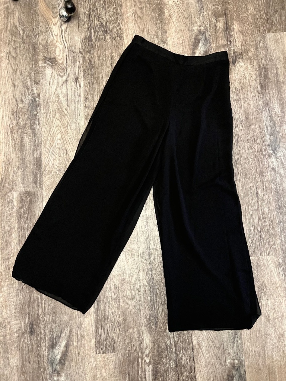R&M Richards Sheer Over Lay Pants